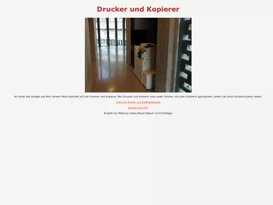 Drucker und Kopierer screenshot