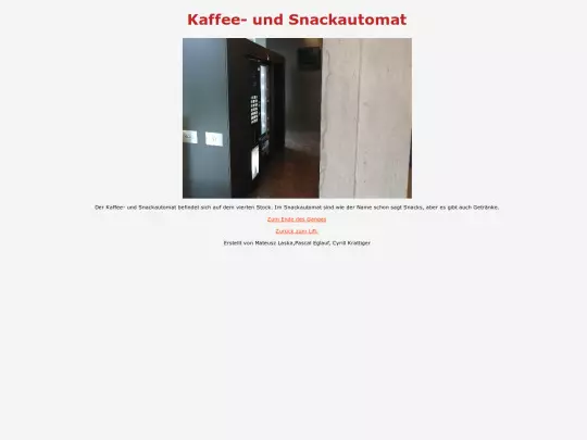 Snack und Kaffee screenshot