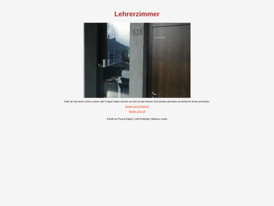 lehrer screenshot