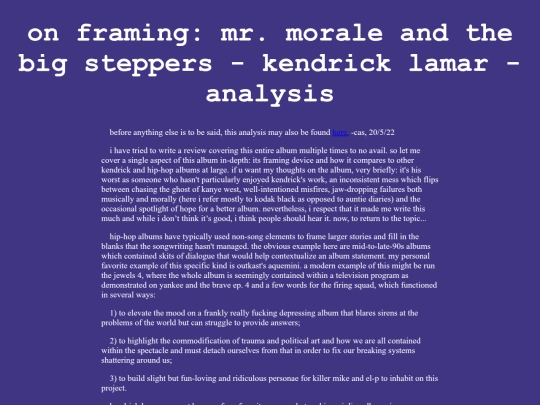 on-framing-mr-morale screenshot