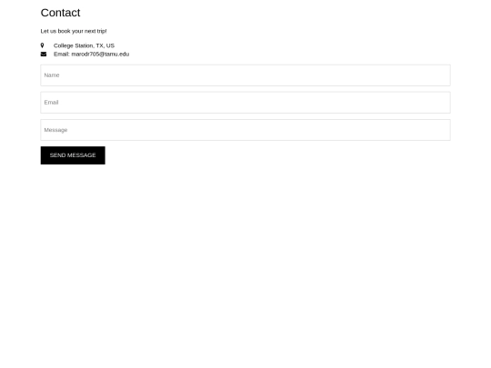 Contact screenshot