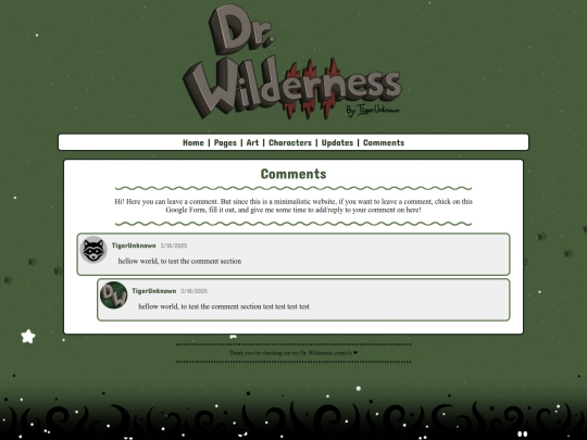 comments screenshot