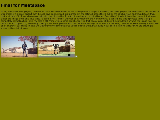 Final screenshot