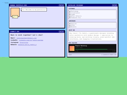 index screenshot