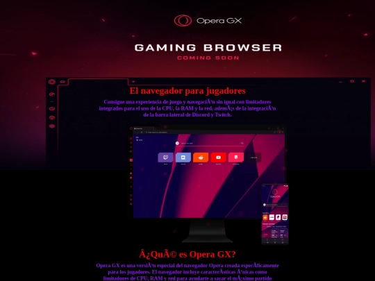 Opera screenshot