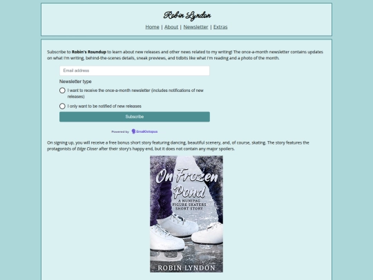 newsletter screenshot