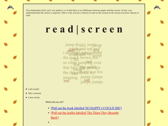 readscreen screenshot