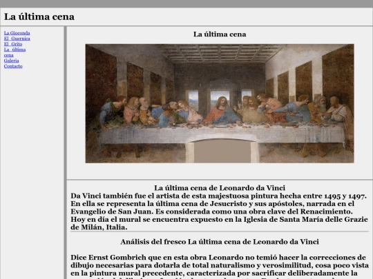 Arte/UltimaCena screenshot