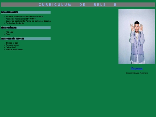 curriculum screenshot