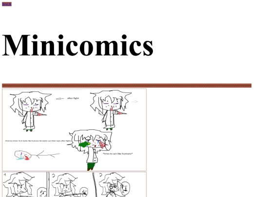 comic site screenshot