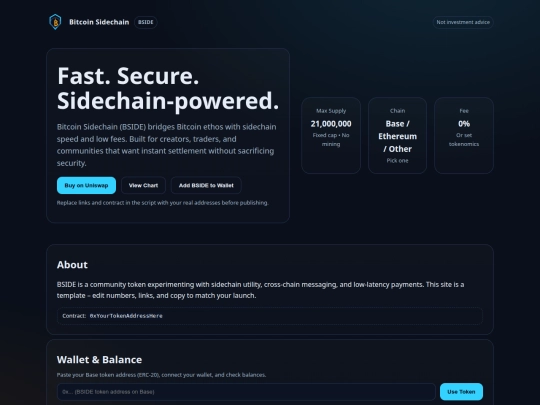 bitcoinsidechain screenshot