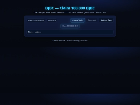 djbcclaim screenshot