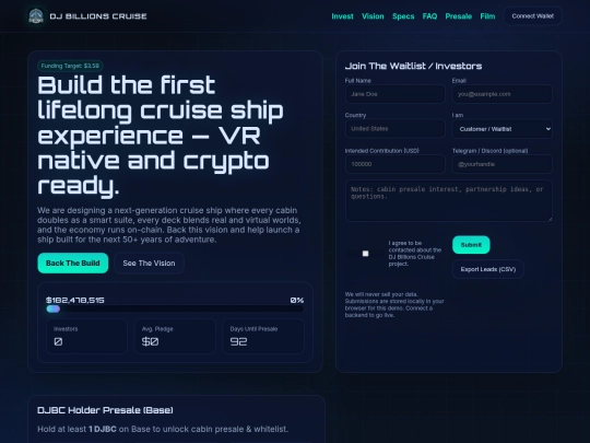 djbillionscruiseship screenshot