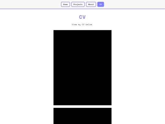 cv screenshot