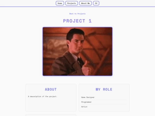 project1 screenshot
