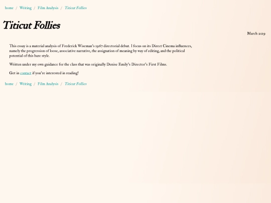 Writing/Film Analysis/titicutfollies screenshot