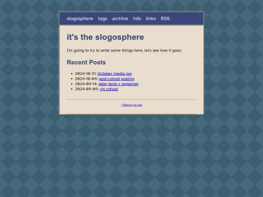 blog screenshot