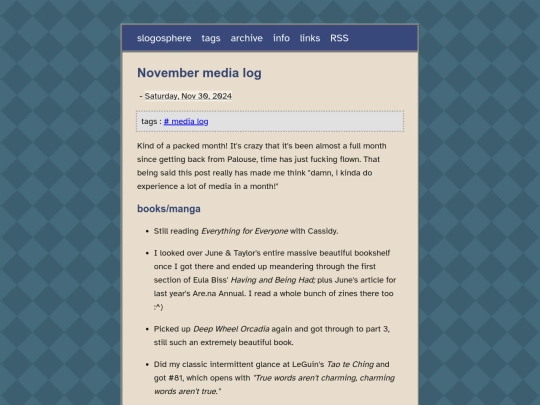 blog/posts/2024-11-30-November-media-log screenshot