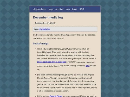 blog/posts/2024-12-31-December-media-log screenshot