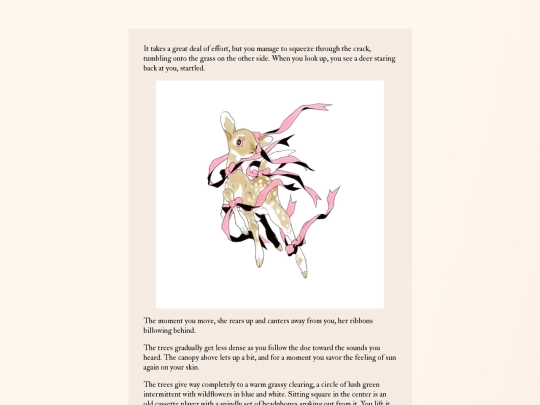 digression/clearing screenshot
