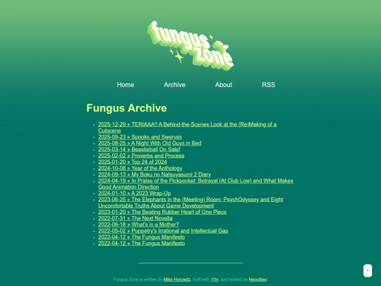 archive screenshot