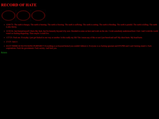 recordofhate screenshot