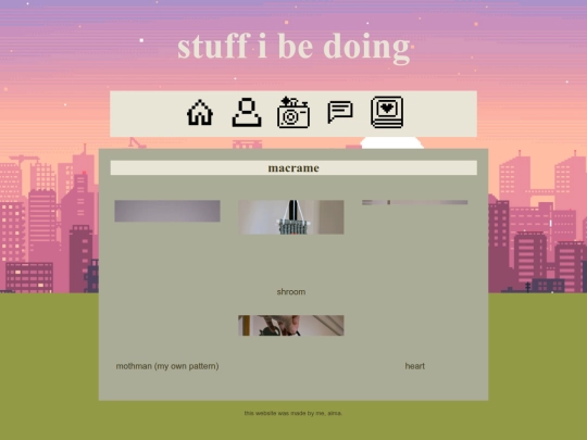 crafts screenshot