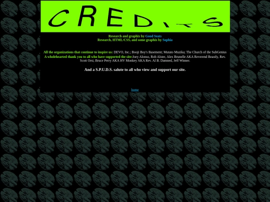 credits screenshot