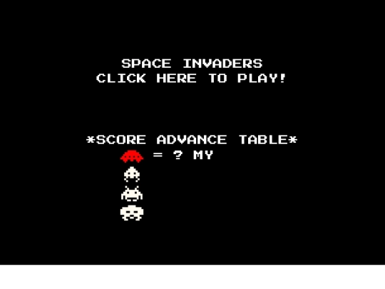 invaders screenshot