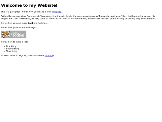 index screenshot