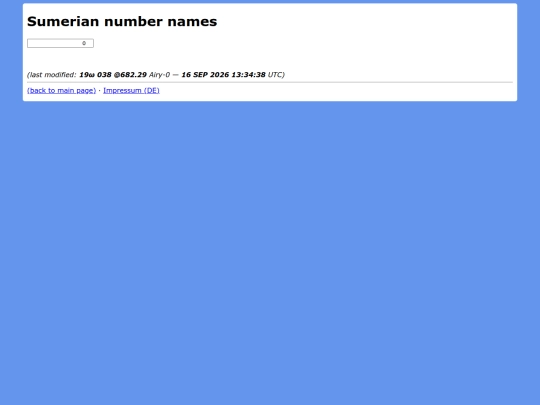 sumer-numbers screenshot