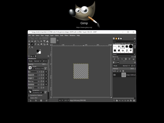 gimp screenshot