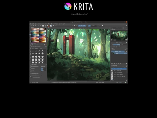 krita screenshot