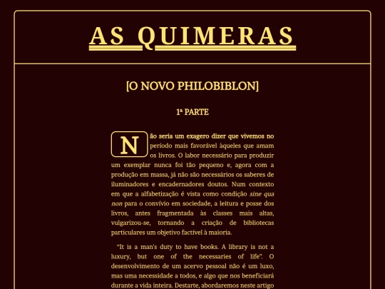 philobiblon screenshot