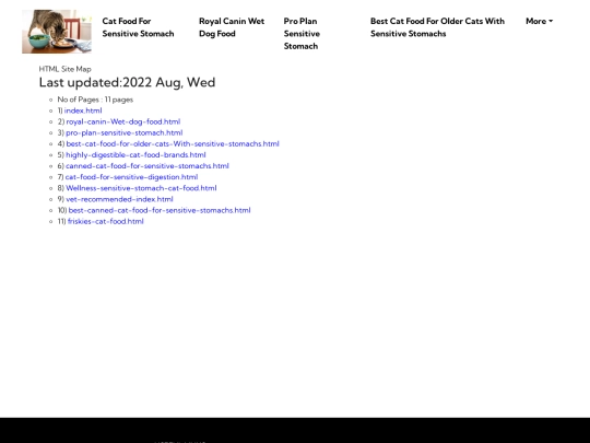 sitemap screenshot