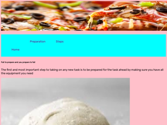 preparation screenshot