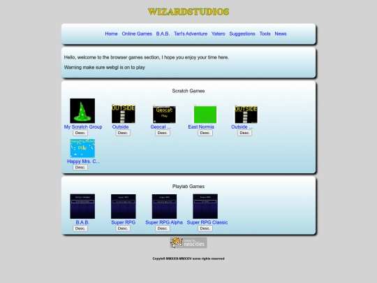 BrowserGames screenshot
