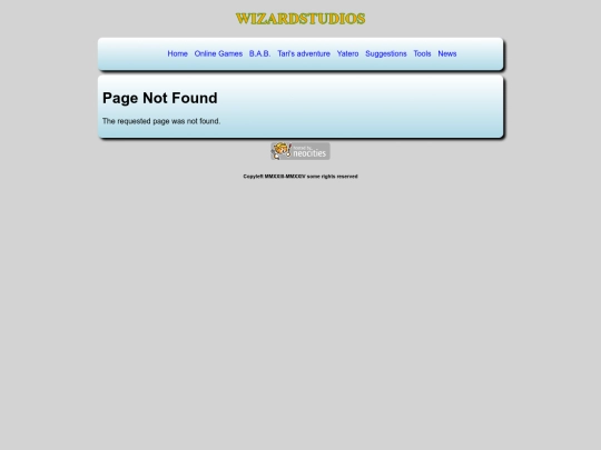 not_found screenshot