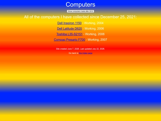 computers screenshot