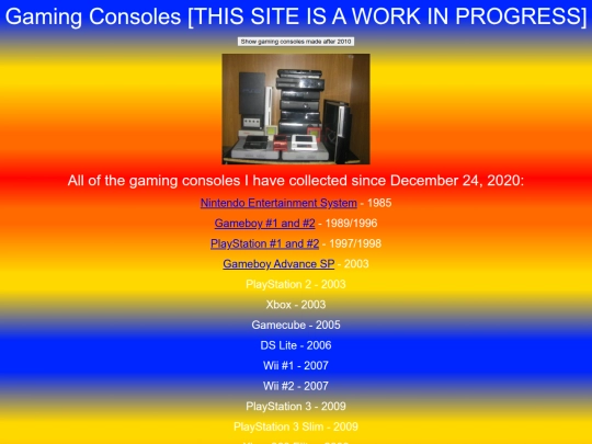 gameconsoles screenshot