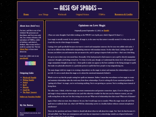witchcraft/discussion-lovemagicopinions screenshot