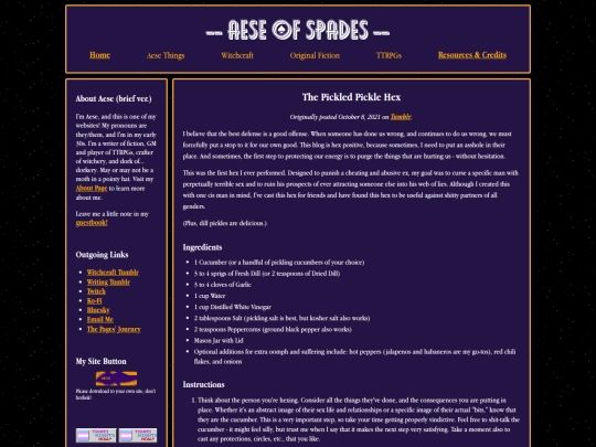 witchcraft/spell-pickledpicklehex screenshot