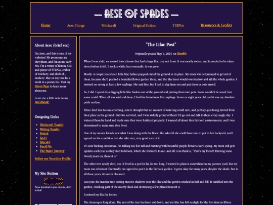 witchcraft/spirituality-lilacpost screenshot