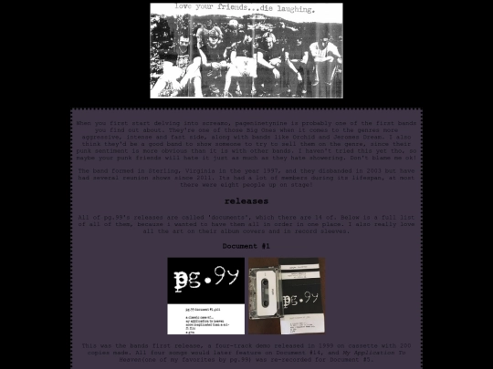 txt/bands/pg99 screenshot