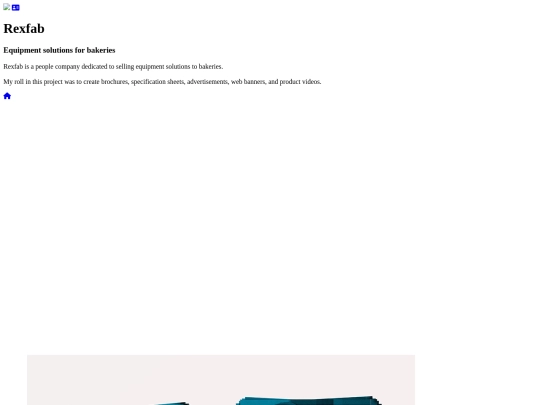Rexfab screenshot