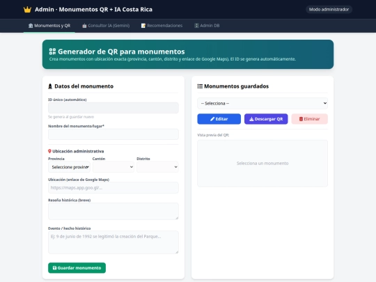 adminSDH screenshot
