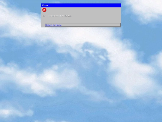 not_found screenshot