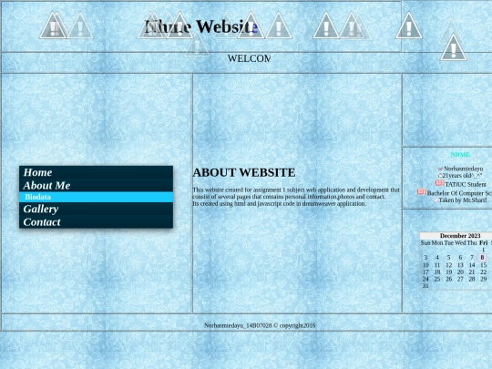 index screenshot