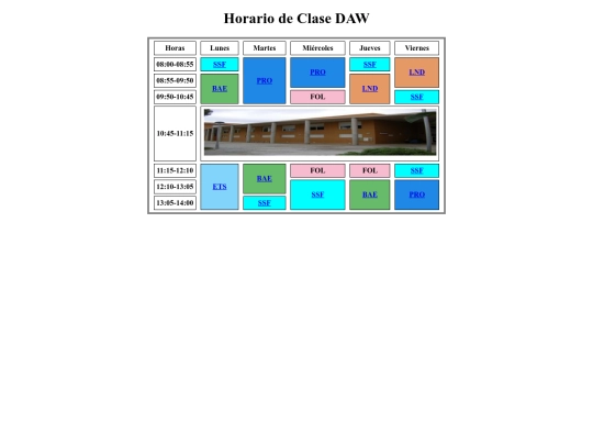 A03.Horario screenshot