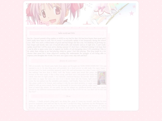 blog screenshot